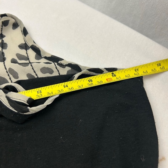 Cache leopard print tank top with adjustable waist and sequence - Picture 4 of 7